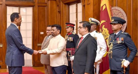 Six Newly Appointed Envoys Present Credentials